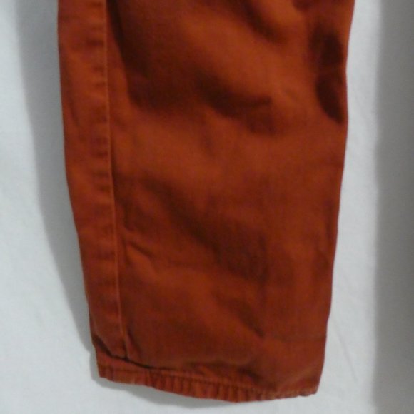 H&M Slim Fit, 11-12 years rusty / orange denim, GUC - Picture 8 of 15